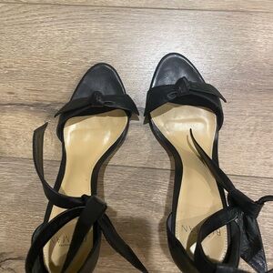 Alexandre Birman Black Tie Heels